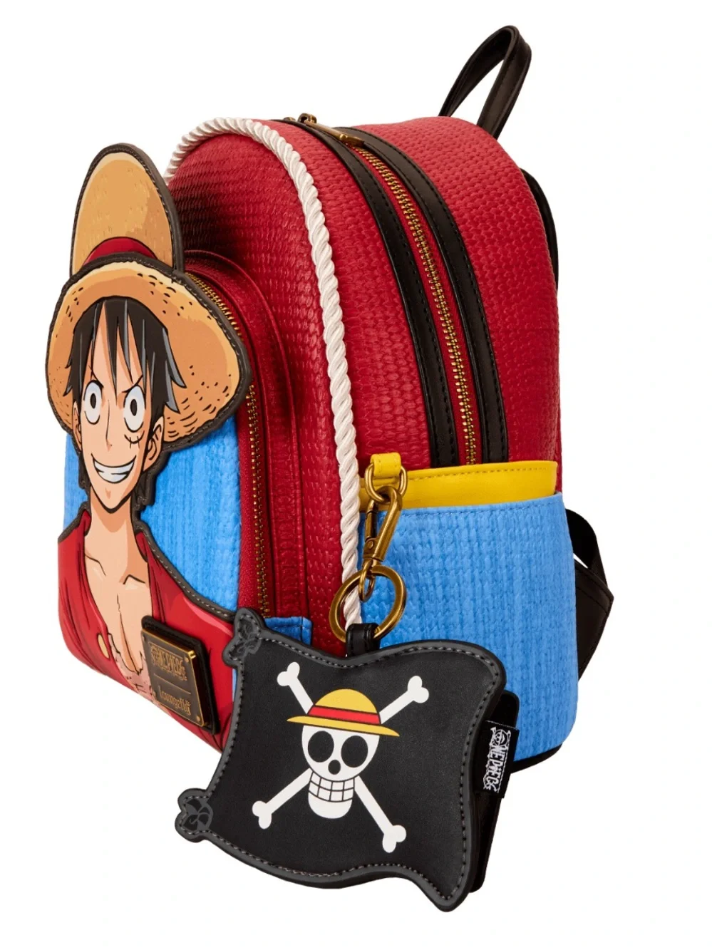 Loungefly NYCC Limited Edition One Piece Luffy Cosplay Mini Backpack With Coin